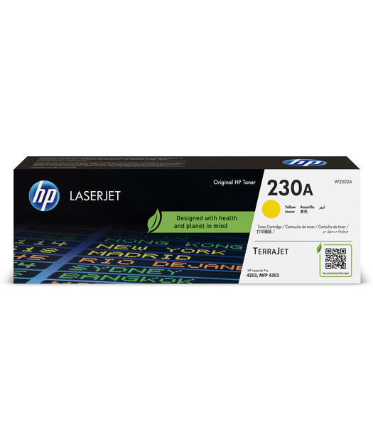 HP W2302A Sarı LaserJet Toner (230A)