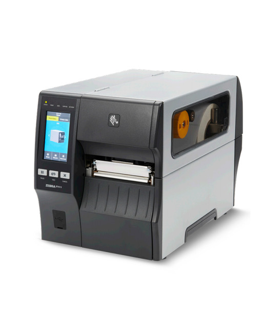 TT Printer ZT411; 4", 300 dpi, Euro and UK cord, Serial, USB, 10/100 Ethernet, Bluetooth 4.1/MFi, USB Host, EZPL