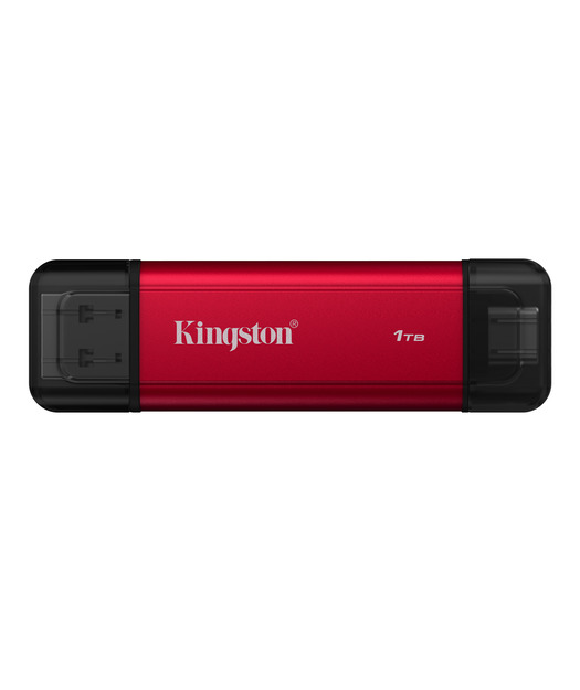 1TB Dual USB-A/C Portable SSD, Up to 1050MB/s USB 3.2 Gen 2