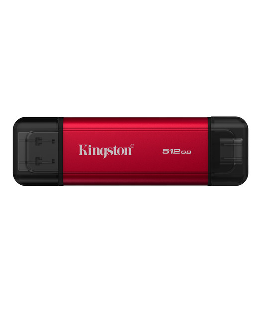 512GB Dual USB-A/C Portable SSD, Up to 1050MB/s USB 3.2 Gen 2